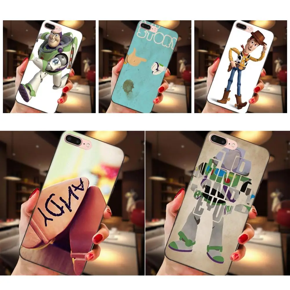 

For Huawei Honor Enjoy Mate Note 6s 8 9 10 20 Lite Play Pro P smart Soft Art Print Cover Case Cartoon Buzz Lightyear Toy Story