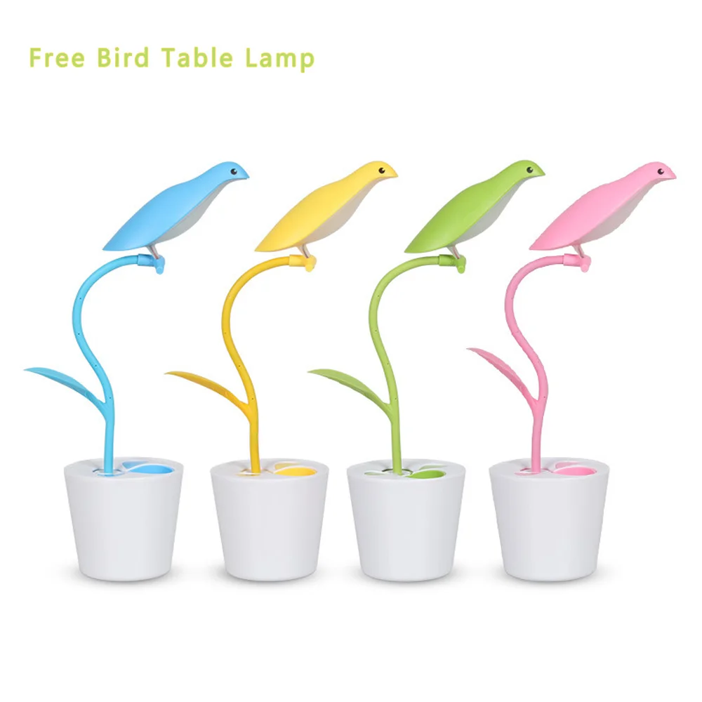 bird shaped table lamp