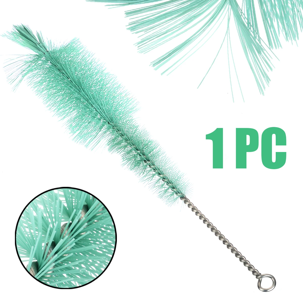 1pc Durable Nylon Bottle Washer Tool Feeding Bottle Wine Beer Glass Bottle Vase Brush Cleaner Household Cleaning Tool
