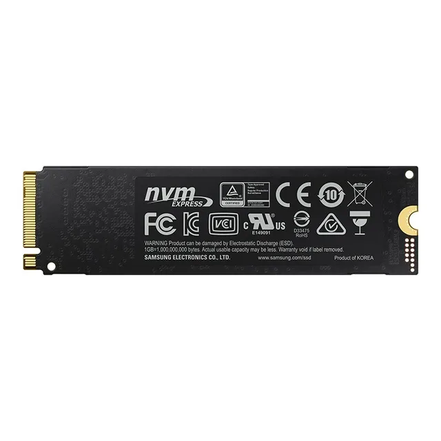 SSD M.2 SAMSUNG M2 1TB 500G 250G HD NVMe 980 pro Hard Drive HDD Hard Disk 1 TB 970 EVO Plus Solid State PCIe for Laptop 1to 6