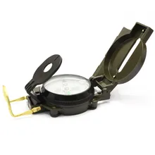 Eyeskey портативный армейский зеленый компас со складной линзой металлический армейский Marching Lensatic кемпинг компас