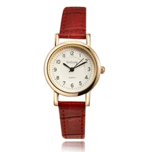 Relojes elegantes simples para Mujer, novedad de 2019, superventas, marca gogoey, relojes de pulsera a la moda para Mujer, Reloj de cuarzo de cuero para Mujer, Reloj para Mujer