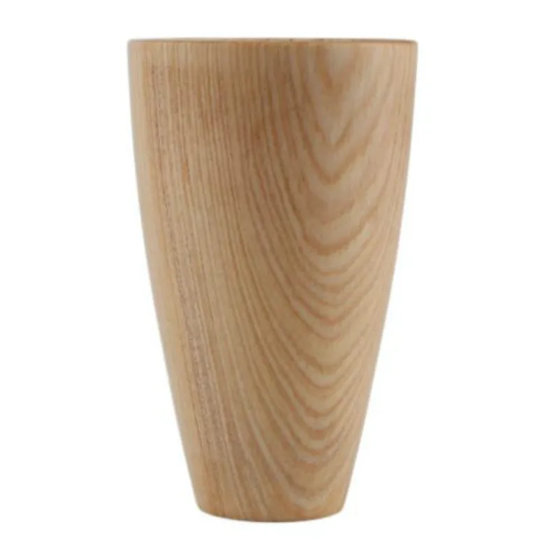 

Handmade Wooden Cup Hand-Crafted Natural Wood Cups Beer Juice Coffee Mugs