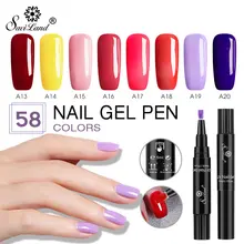 Saviland, новинка, 58 цветов, Гель-лак для ногтей, ручка, блеск, верхнее покрытие, лак для ногтей, Гель-лак для ногтей, гибрид, Гель-лак для ногтей