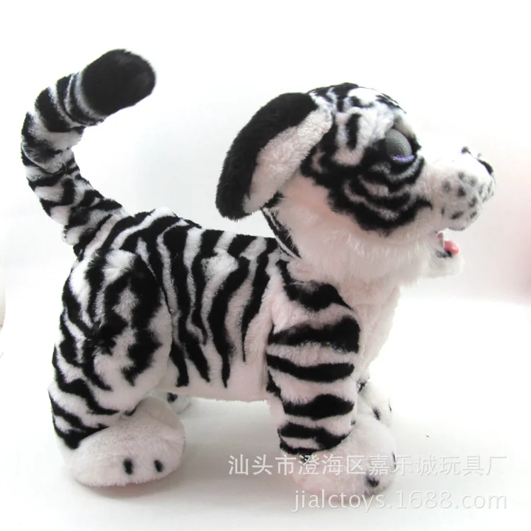 

Electric toy tiger baby plush induction tiger parent child interaction