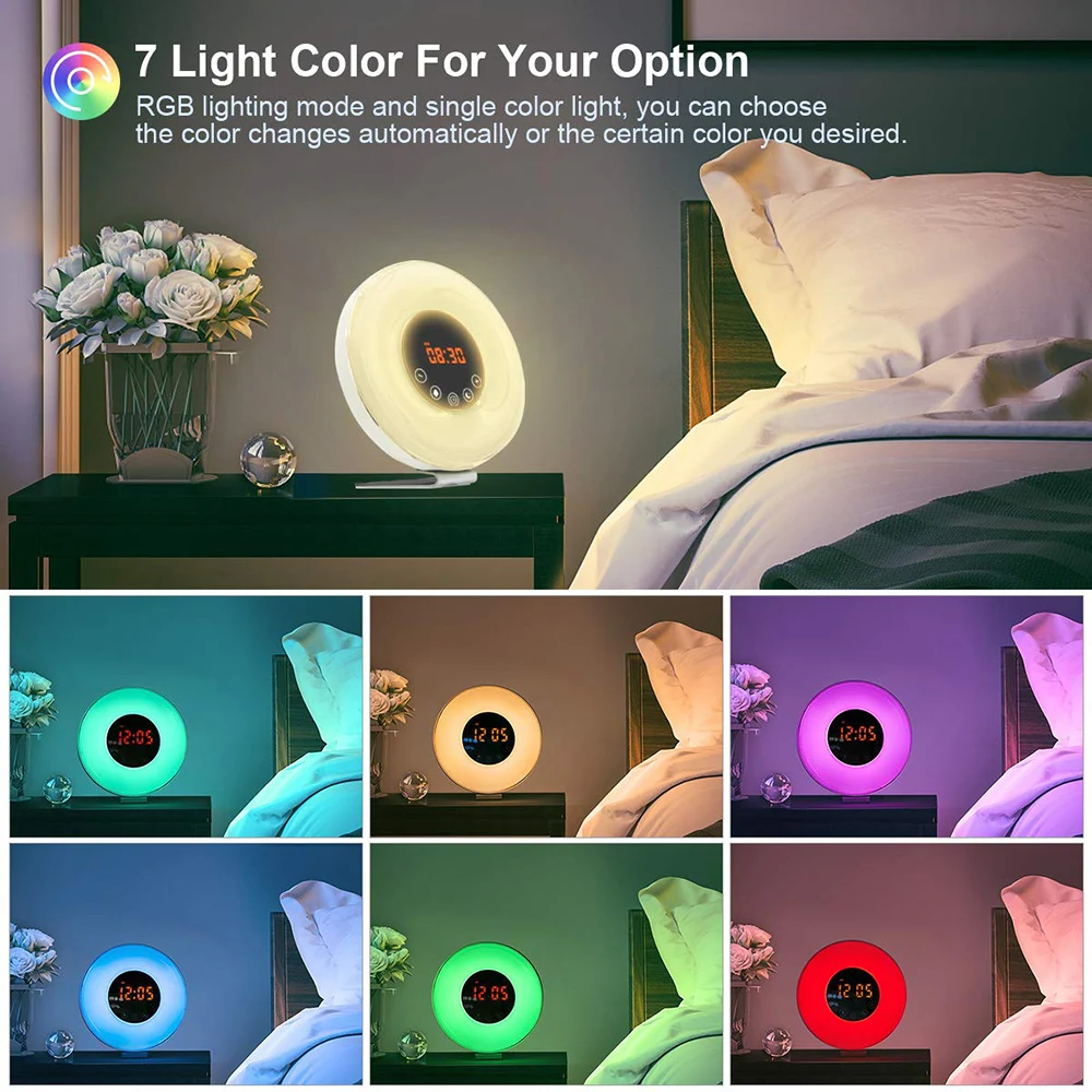 Wake up Light Световой будильник светодиодный Wake up Light Touch Управление светодиодный Wake up Light D25