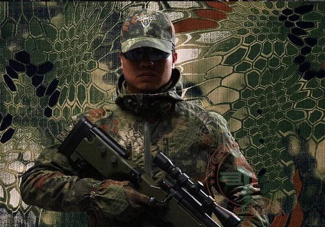 SINAIRSOFT TACTICAL Python Grain Outdoor Camouflage Hunting Jacket Men ...