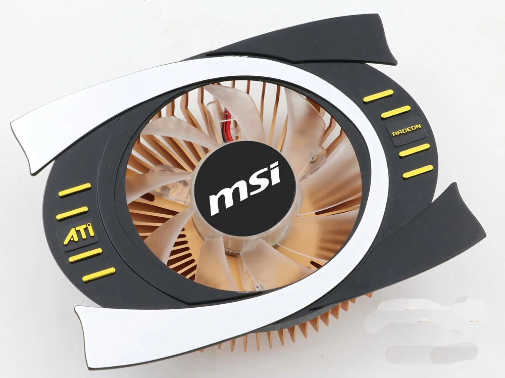 Вентилятор охлаждения для видеокарты ATi RADEON Кулер Для Охлаждения с отверстиями