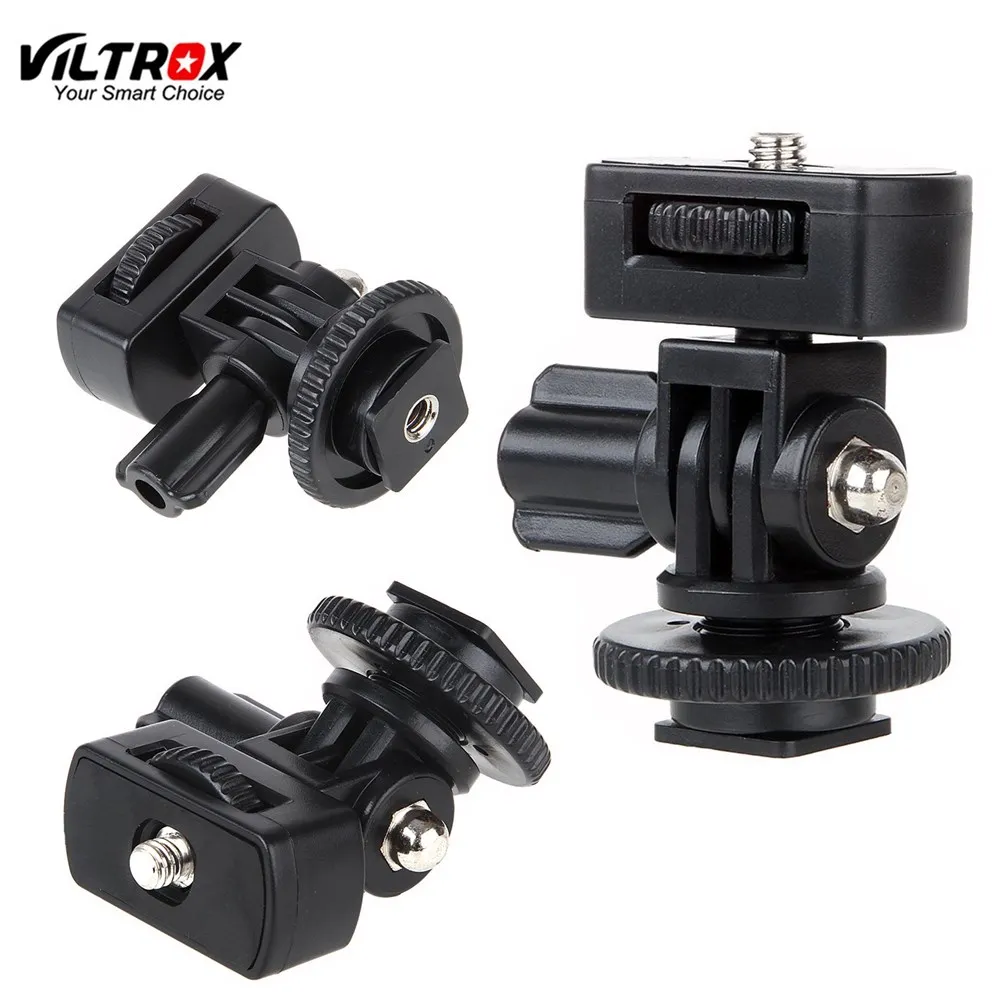 Фотовспышка Viltrox с резьбой 1/4 дюйма Регулируемый угловой полюс для цифрового