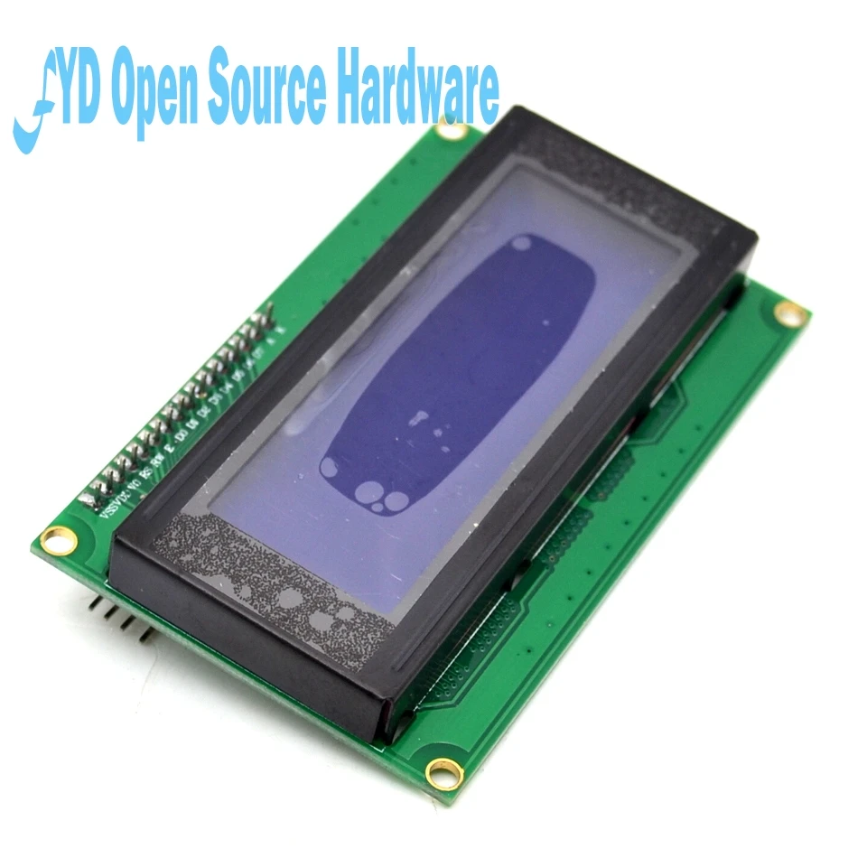 1pcs Enhanced Edition IIC/I2C/TWI 2004 204 20X4 Character LCD Module Display  with Driver board for arduino  60mm X 99mm