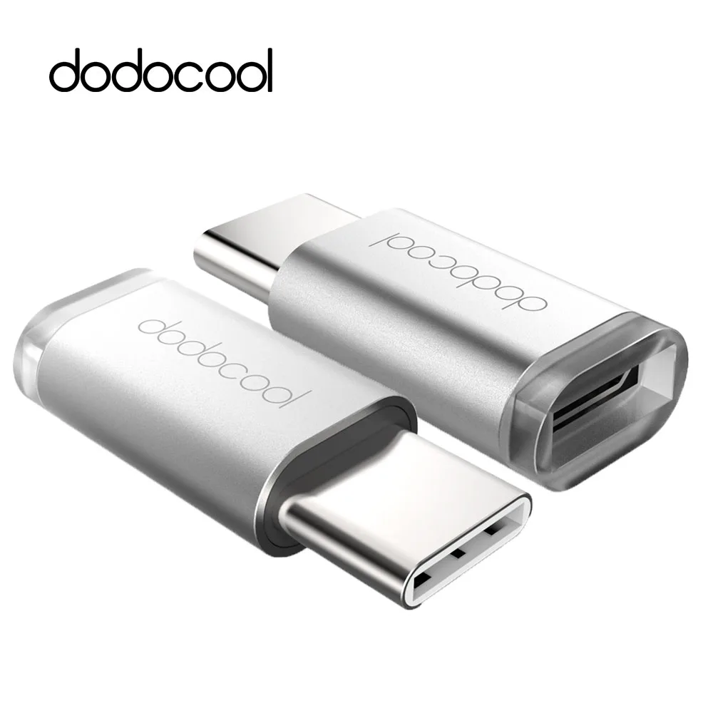 Адаптер dodocool Type C к USB 3 0 переходник с разъемом Micro для Xiaomi Huawei HTC LG G5 Nexus 5X 6P Macbook