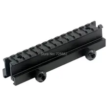 Высокое качество прозрачный тип Riser крепление основания 20 мм Picatinny Weaver аксессуары для горной охоты