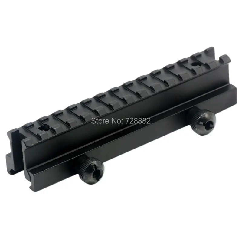 High Quality See Through Type Riser Rifle Mount Base 20mm Picatinny