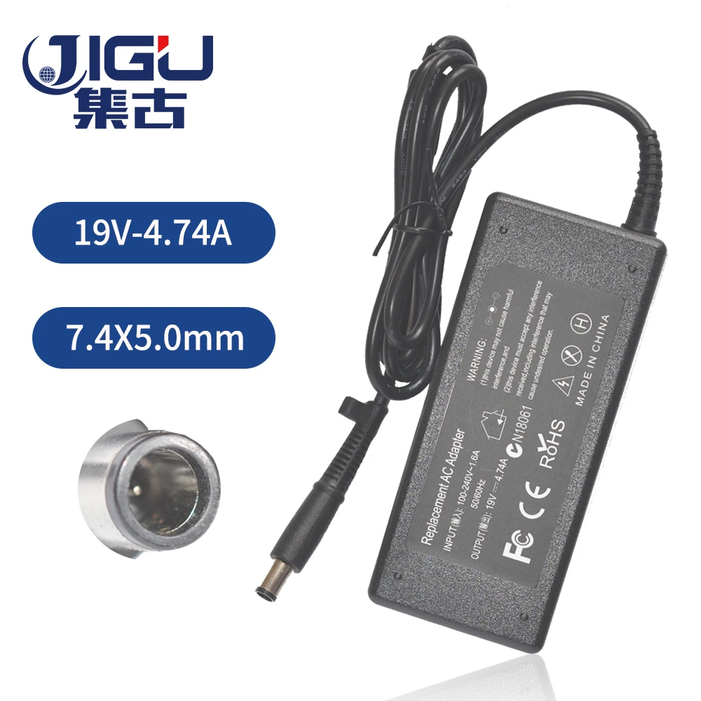Замена для hp 19V 4.74A 7,4*5,0 мм 90 Вт 463955-001 609940-001 аккумулятор большой емкости PPP012H-S павильон dv4 dv5 g4 g6 g7 AC Зарядное устройство Мощность адаптер