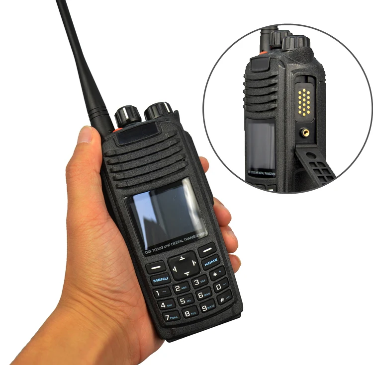 digital walkie talkie DG TD503 with frequency 136MHZ 174MHZ OR 400MHZ