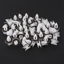 Nieuwe 50 stk/zak Deur Panel Clips Met Seal Ring Voor BMW E34 E36 E38 E39 E46 M3 M5 Z3 X5 auto Accessoires(China)