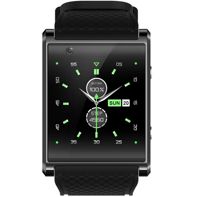 SMARCENT X11 Smartwatch 4 Гб Встроенная память с 2,0 м Смарт-часы с камерой Поддержка 3g WI-FI gps MTK6580 смарт-Браслет фитнес-трекер Android 5,1 - Цвет: Черный