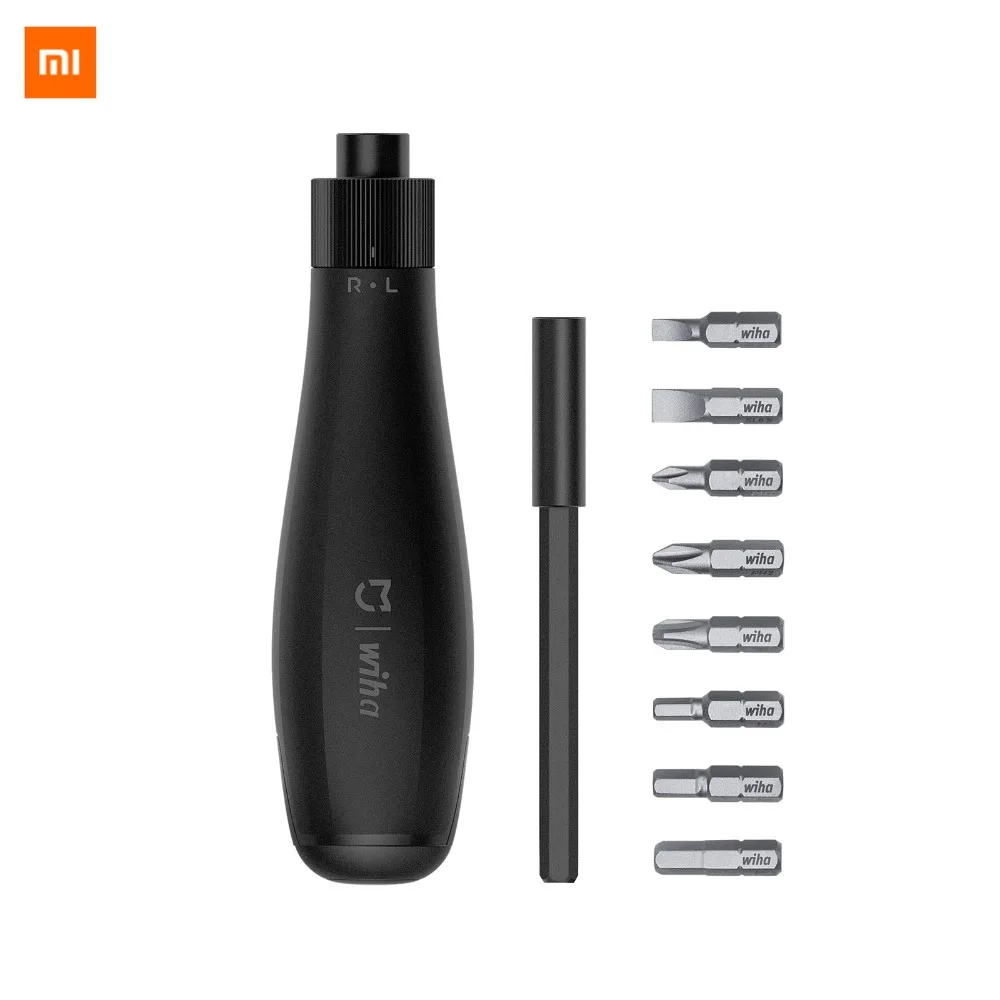 

XIAOMI MIJIA Wiha 8 In 1 Ratchet Screwdriver Popup Design Household Screw Driver Repair Tool