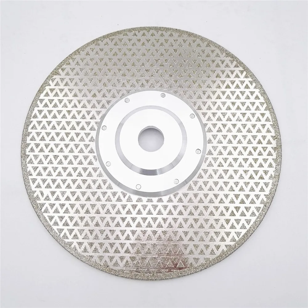 Diatool 9 "/230 мм гальванические diamond Резка и шлифовальные диски для Мрамор и Гранит с 22.23 фланец, алмазный диск