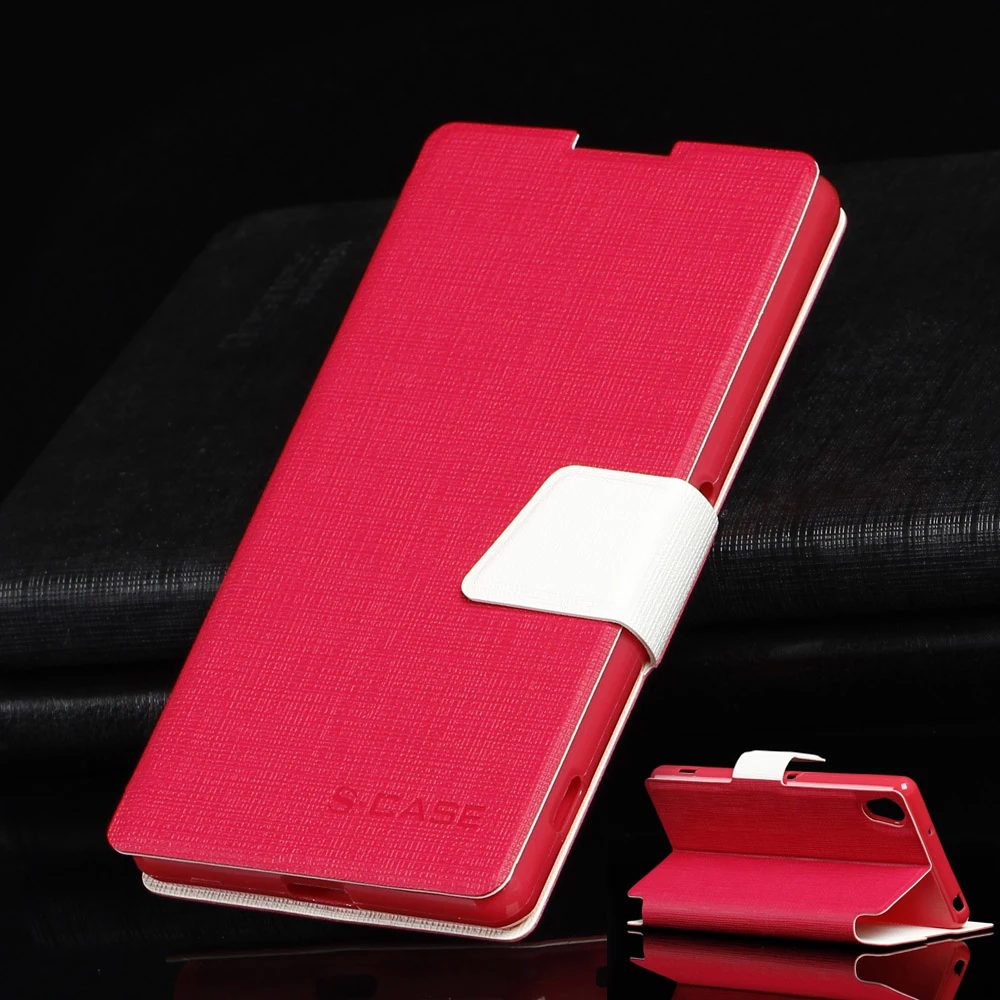 

Pu Leather 5.2For Sony Xperia Z2 Case For Sony Xperia Z2 D6503 D6502 Cell Phone Flip Cover Case
