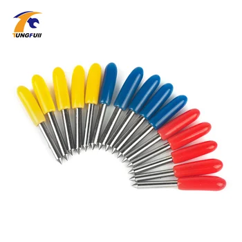 

Tungfull 15pcs 30 degree 45 degree 60 degree summa D blade cutting plotter vinyl cutter blade summa needle knife tool cutter