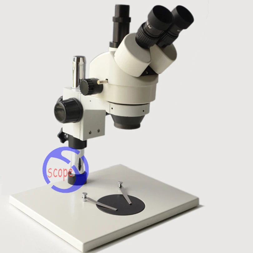 FYSCOPE Microscope 3.5X 90X Trinocular Inspection