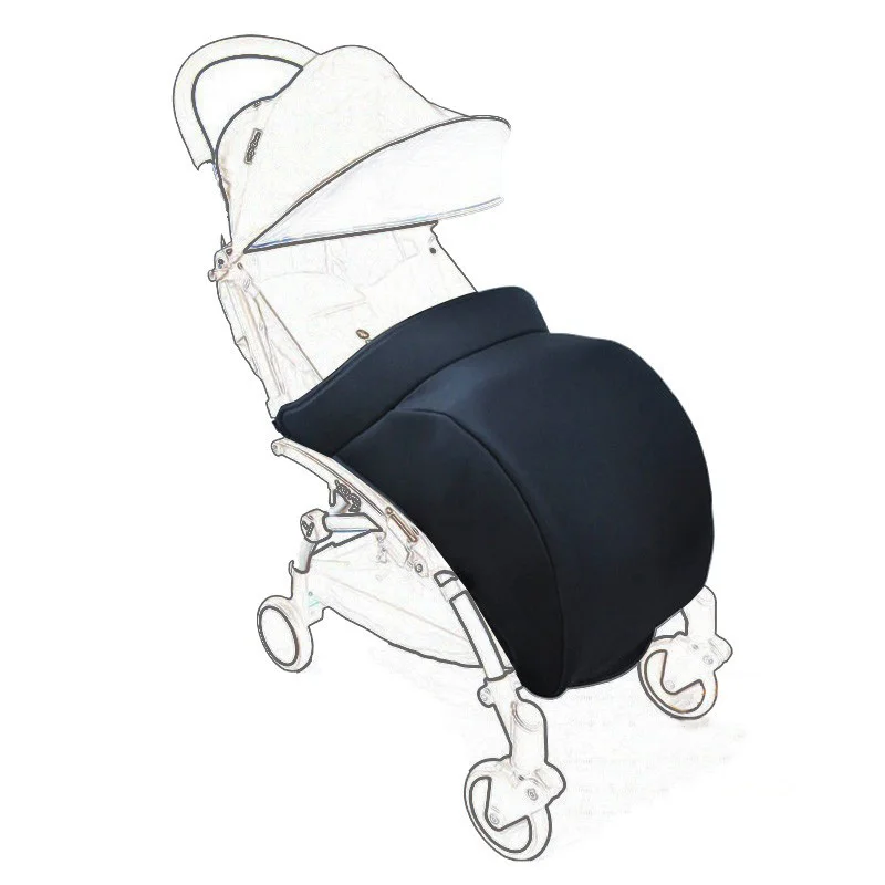 Pram Yoya yoyo аксессуары для детских колясок самые яркие теплые носки для детских колясок хлопковый и ветрозащитный комплект для ног Podotheca - Цвет: black