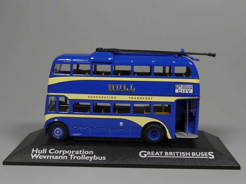 Auto Inn Atlas 1: 76 масштабный автобус Great British Bus HULL coration WEYMANN TROLLEYBUS|scale buses|atlas bus1 buses |