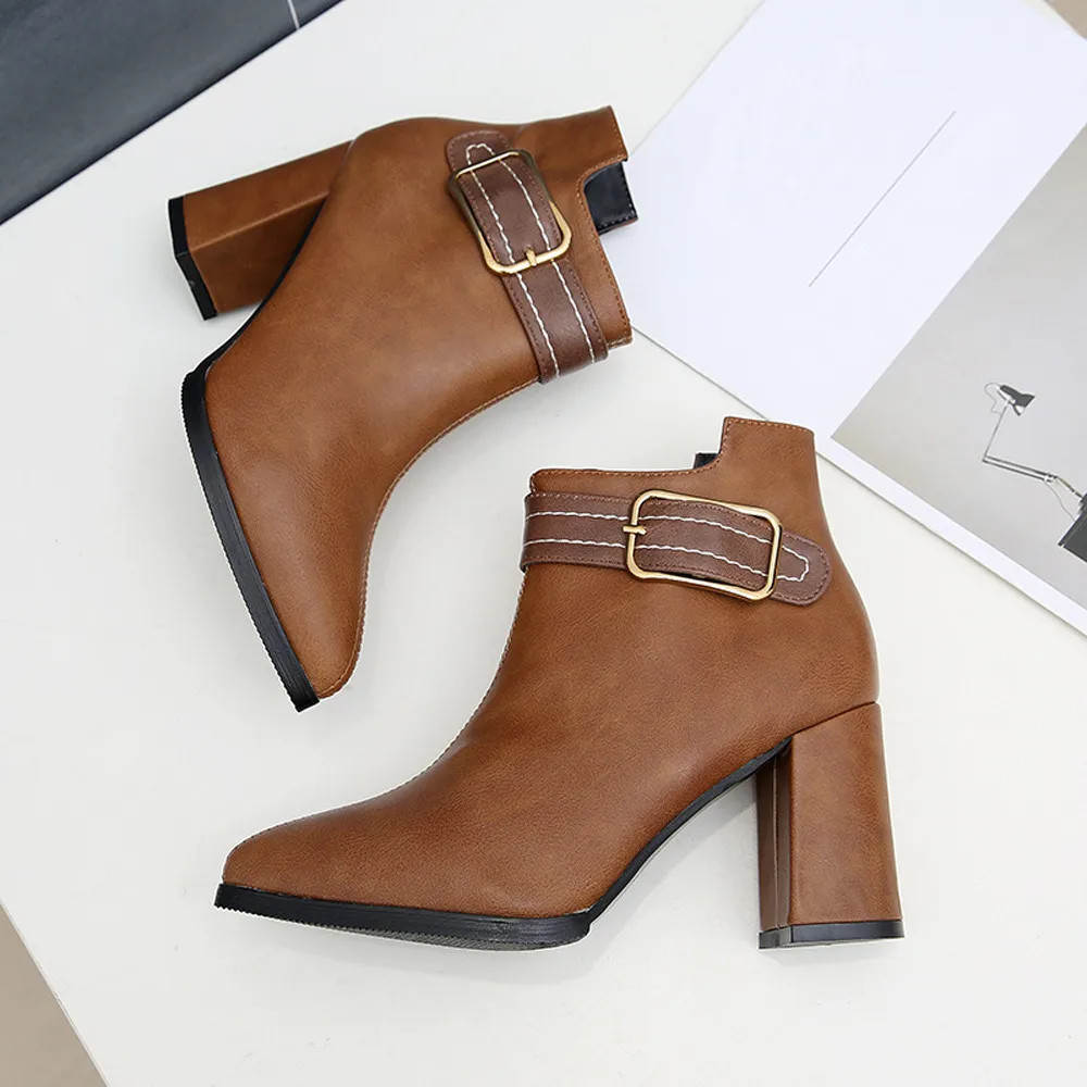 comfortable heel boots