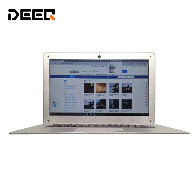 Meilleur 2017 NOUVEAU 14 pouce ordinateur portable Livraison Gratuite, intel Bay Trail ultrabook 2 gb RAM + 32g MEM avec Windows 10, 6000 mah batterie, notebook PC