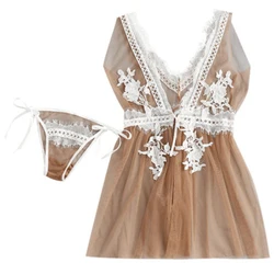 3 Colors Women Nightgown Sexy V-neck Night Dress Sets Short Sleeve Sleepwear Dress and Shorts Flower Print Summer Homewear 3 Colors Women Nightgown Sexy V-neck Night Dress Sets Short Sleeve Sleepwear Dress and Shorts Flower Print Summer Homewear