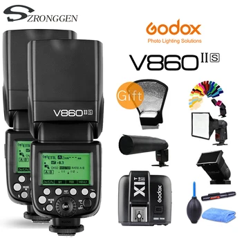 

2017 HOT 2 PCS Godox V860II V860II-S Speedlite Li-ion Battery Flash Fast HSS For Sony A7 A7S A7R A7 II A7R II A7S II A6000 A6300