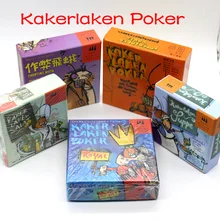 5 Вариантов Прикольные Открытки Игры Kakerlaken Салат/Покер/Королевский/Suppe/Могель Мотт Настольной Игры Семейная Вечеринка Таракан Крытый Игры