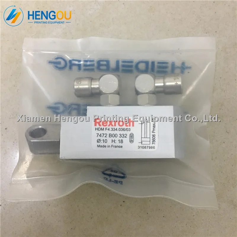 

1 Piece F4.334.036/03 Hengoucn SM102 CD102 SM74 PM74 Machine Pneumatic Cylinder F4.334.036 D10 H18