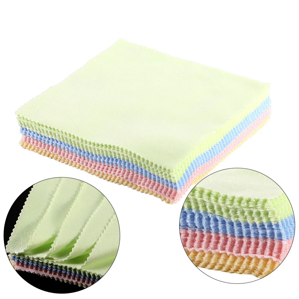 

70pcs/set Square Microfiber Dust Cleaning Cloth Screen Cleaners For Mobile Phone Screen Camera Lens LCD Screen Digital Product