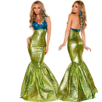 

New Mermaid Costumes Halloween Cosplay Costume Nightclubs Stage Dress Sexy Mermaid Stage Masquerade Clothing L1891023