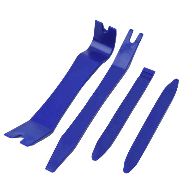 

4 PCS New Blue Color DIY Plastic Car Auto Radio Door Clip Panel Trim Dash Audio Removal Pry Kit Tools P0.05
