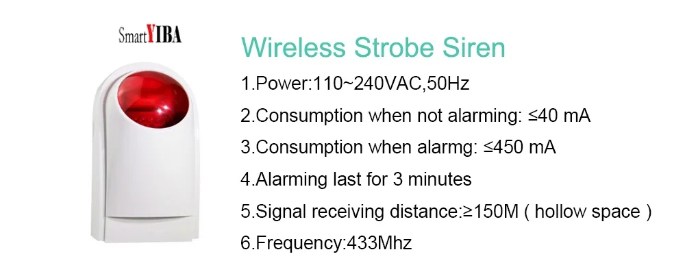 SmartYIBA беспроводная wifi сигнализация для умного дома ip-камера GSM сигнализация IOS Android Домашняя безопасность приложение-будильник GPRS 2G SMS