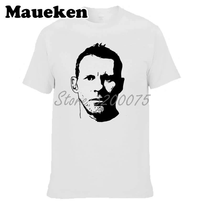 Men Wales Legend 11 Ryan Joseph Giggs T-shirt Tees Manchester Captain Short Sleeve T SHIRT Men's Feats W1121002 | Мужская одежда