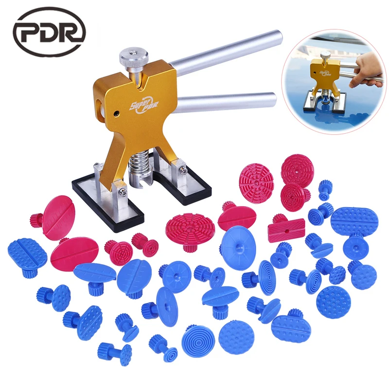 

PDR Paintless Dent Repair Tool Set Pulling Dent Suction Cup Dent Puller Remove Hail Dent Suction Lifter Remover Car Auto Body