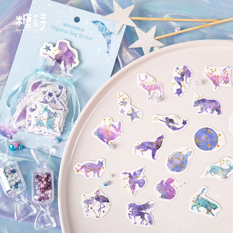 

100Pcs/Bag Secret Unicorn Bullet Journal Decorative Stationery Stickers Scrapbooking DIY Diary Album Stick Lable