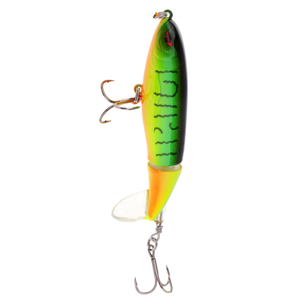1Pcs 13g 100mm Topwater Fishing Lure Floating Lure Big Hard Bait Hooks Carp Bass Fake Fishing Lure 