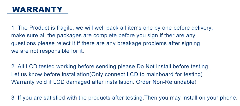 WARRANTY