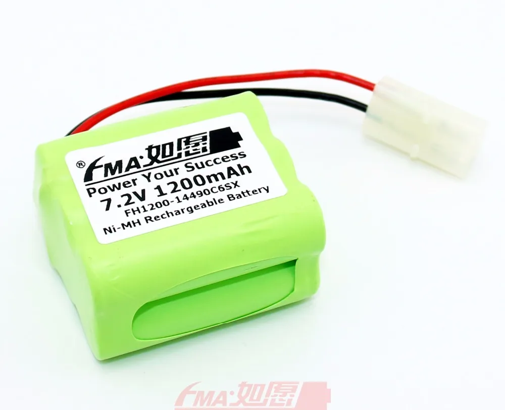 Ni-mh 7,2 V 1200 mAh аккумуляторная батарея для модели самолета гоночного автомобиля AA_6SX