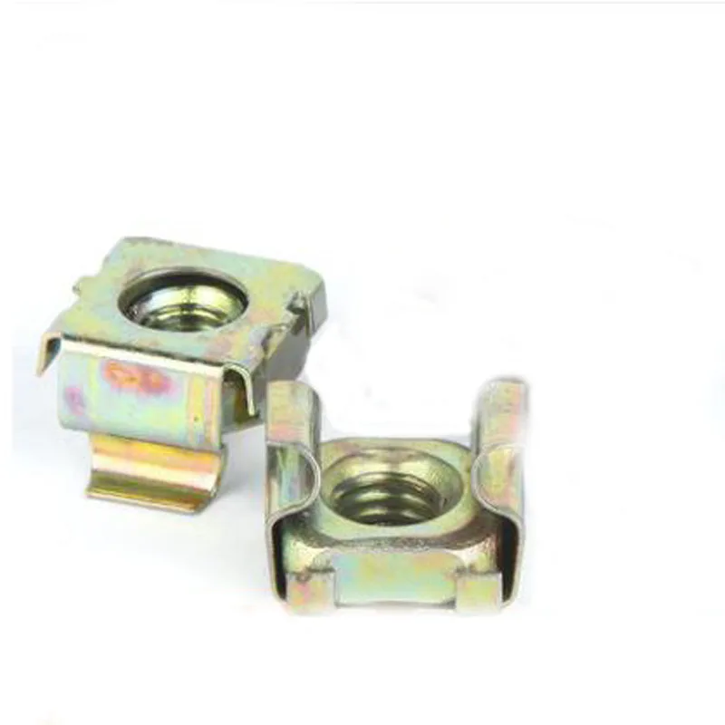 

10PCS M5 M6 Carbon Steel Cage Nut Metal Cabinet Nut