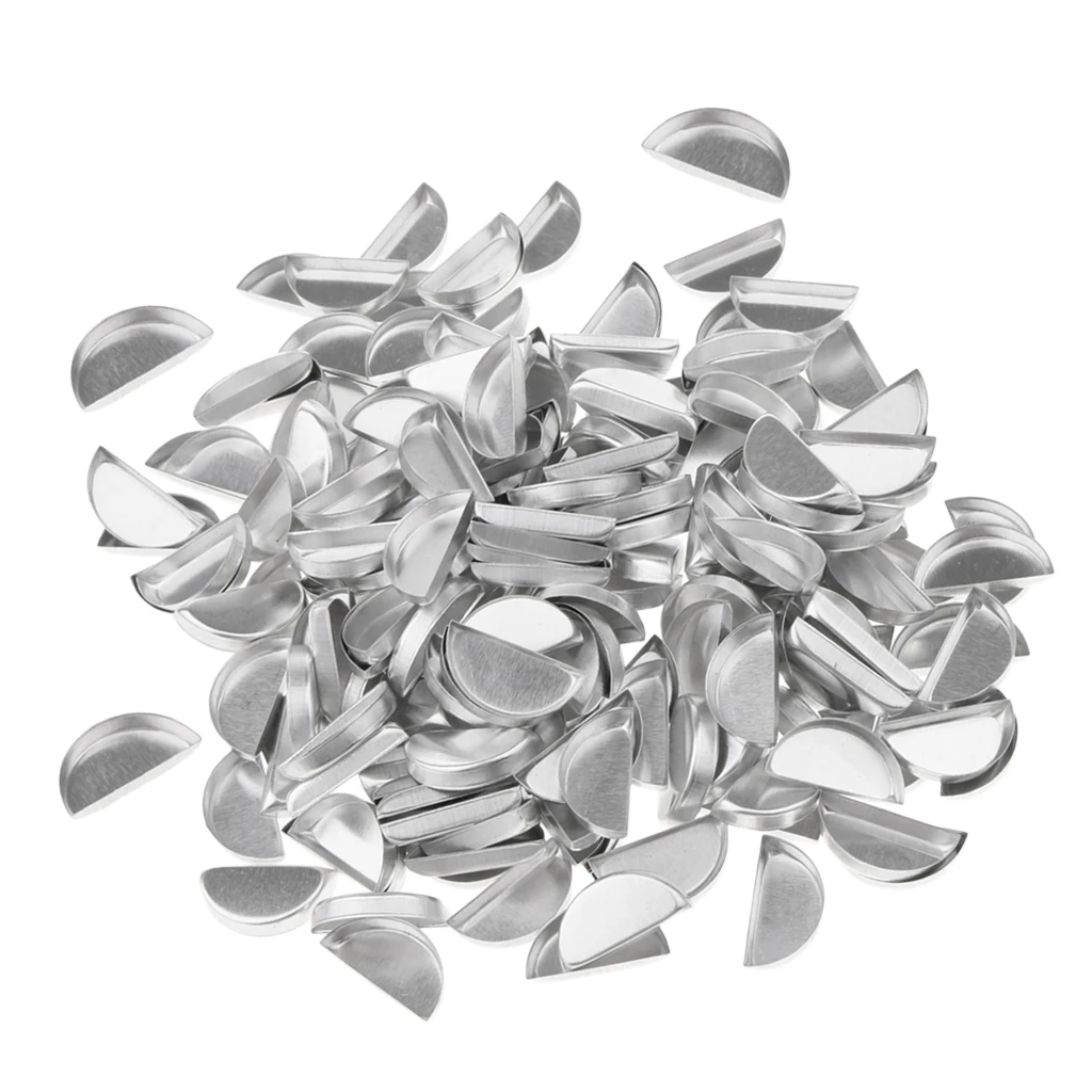 Bulk 200pcs DIY Round Aluminum Metal Empty Eyeshadow Pans Blush Lipstick Palettes Organizers Cosmetics Beauty Accessories