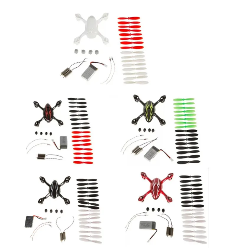 

26pcs HUBSAN X4 H107L H107C H107D crash pack crash kit rc bag Free shipping (Wholesale offer)