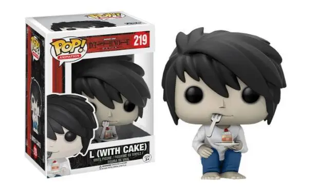 Funko POP DEATH NOTE ПВХ фигурка Коллекционная модель игрушки для детей