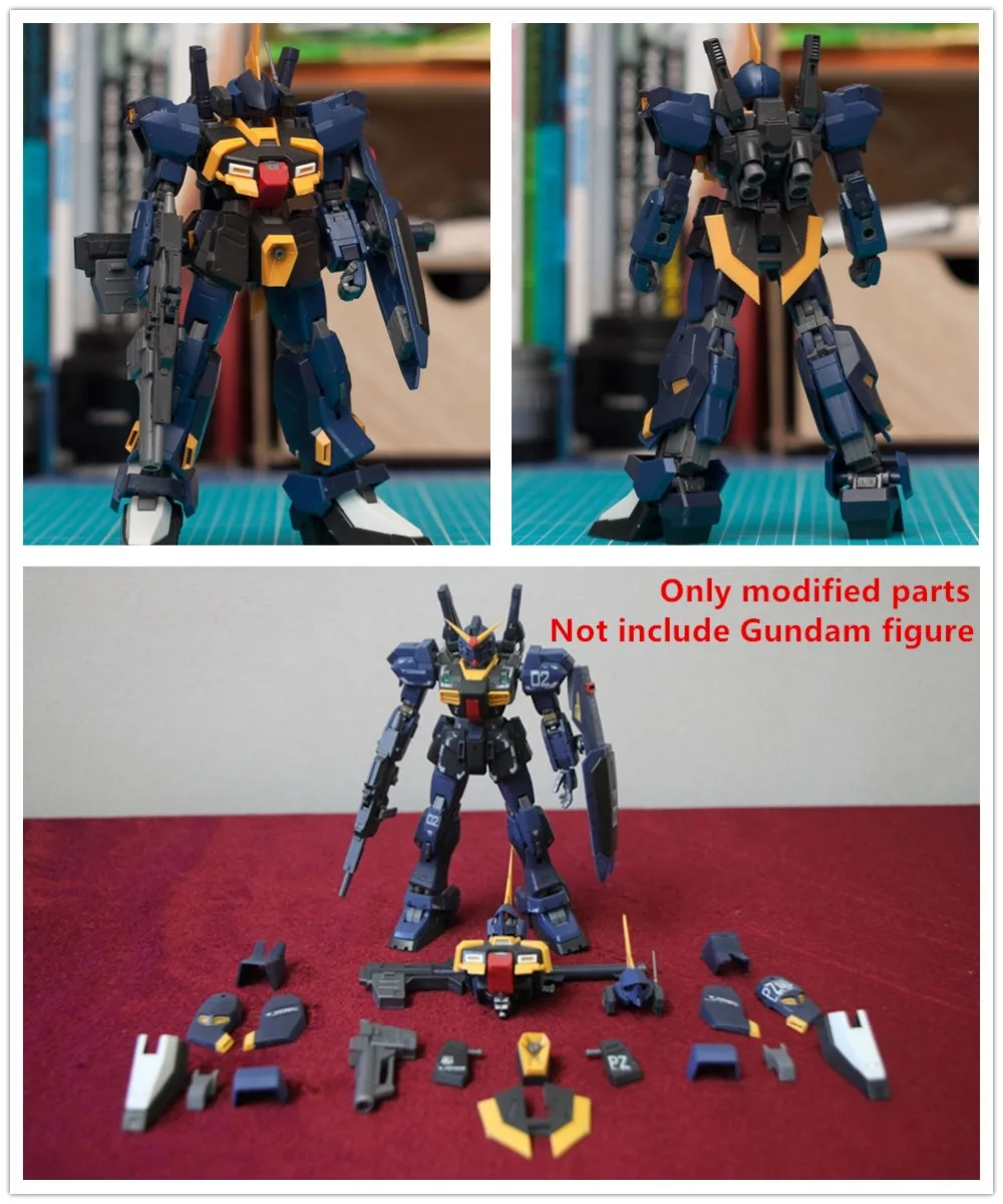 

CuteCube Workshop RMS-154 BARZAM Refine Type Retrofit Components for Bandai RG 1/144 MK-II Titans Gundam