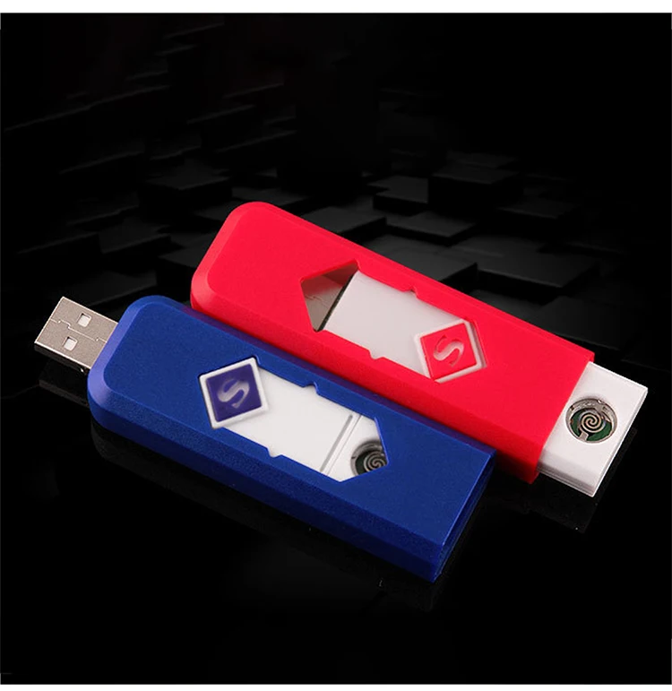 Легкая и ветрозащитная Зажигалка usb для зарядки зажигалки для электронных сигарет Зажигалка бездымного супер зажигалка аксессуары для курения